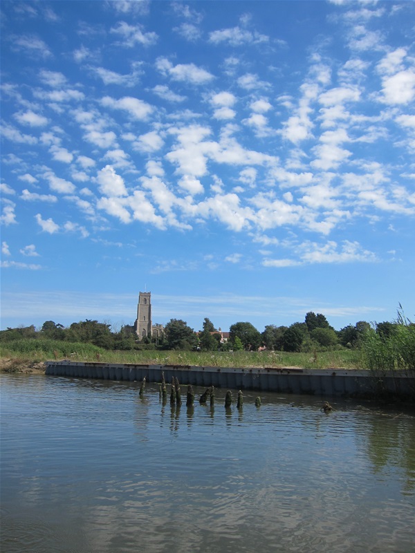 A view of Beccles from the Blyth river